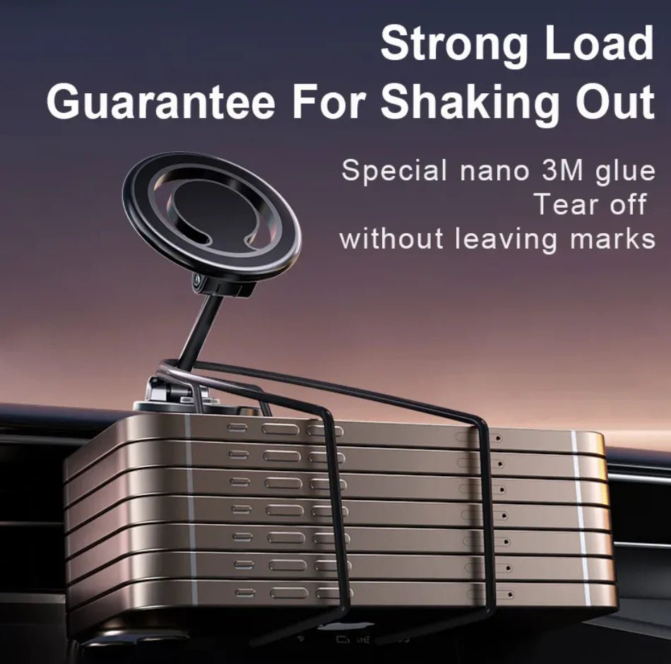 Military - Grade Magnetic Car Phone Mount - Catch Cards