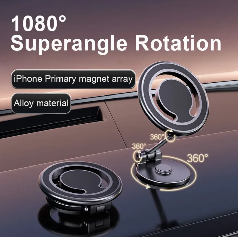 Military - Grade Magnetic Car Phone Mount - Catch Cards