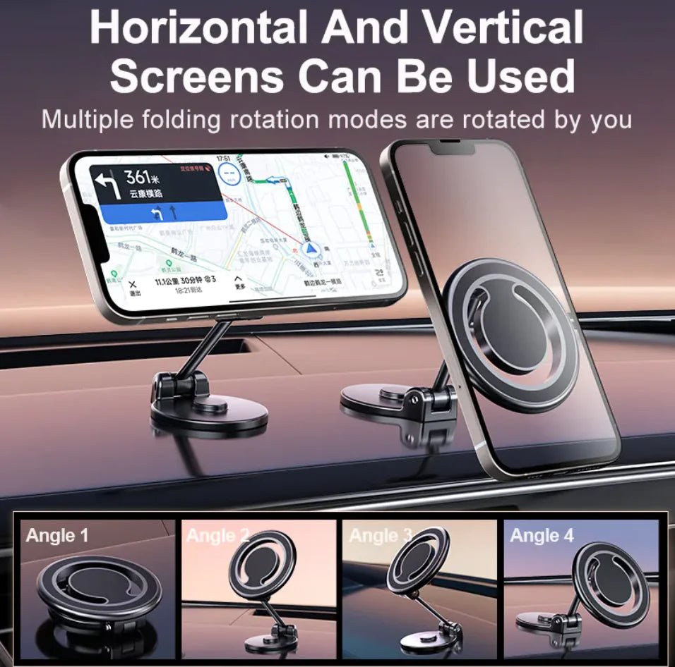 Military - Grade Magnetic Car Phone Mount - Catch Cards