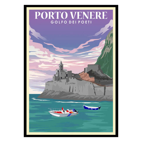 Porto Venere Poster WEM Support (www.WEM.support)