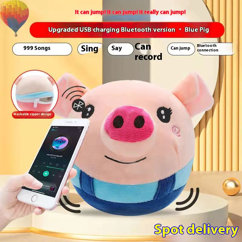 Jumping Ball Plush Beating Toy WEM Support (www.WEM.support)