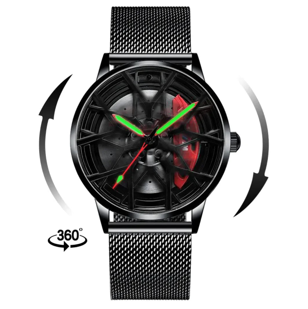 Men's Waterproof Brake Disc Watch WEM Support (www.WEM.support)