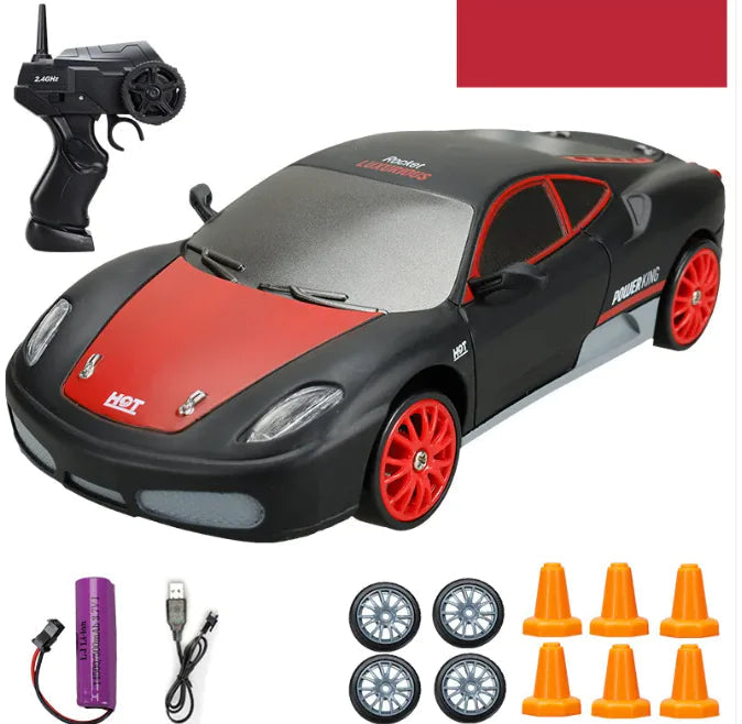 Huangbo 4WD Remote Control Car RC Drift Car Electric Charging Toy WEM Support (www.WEM.support)