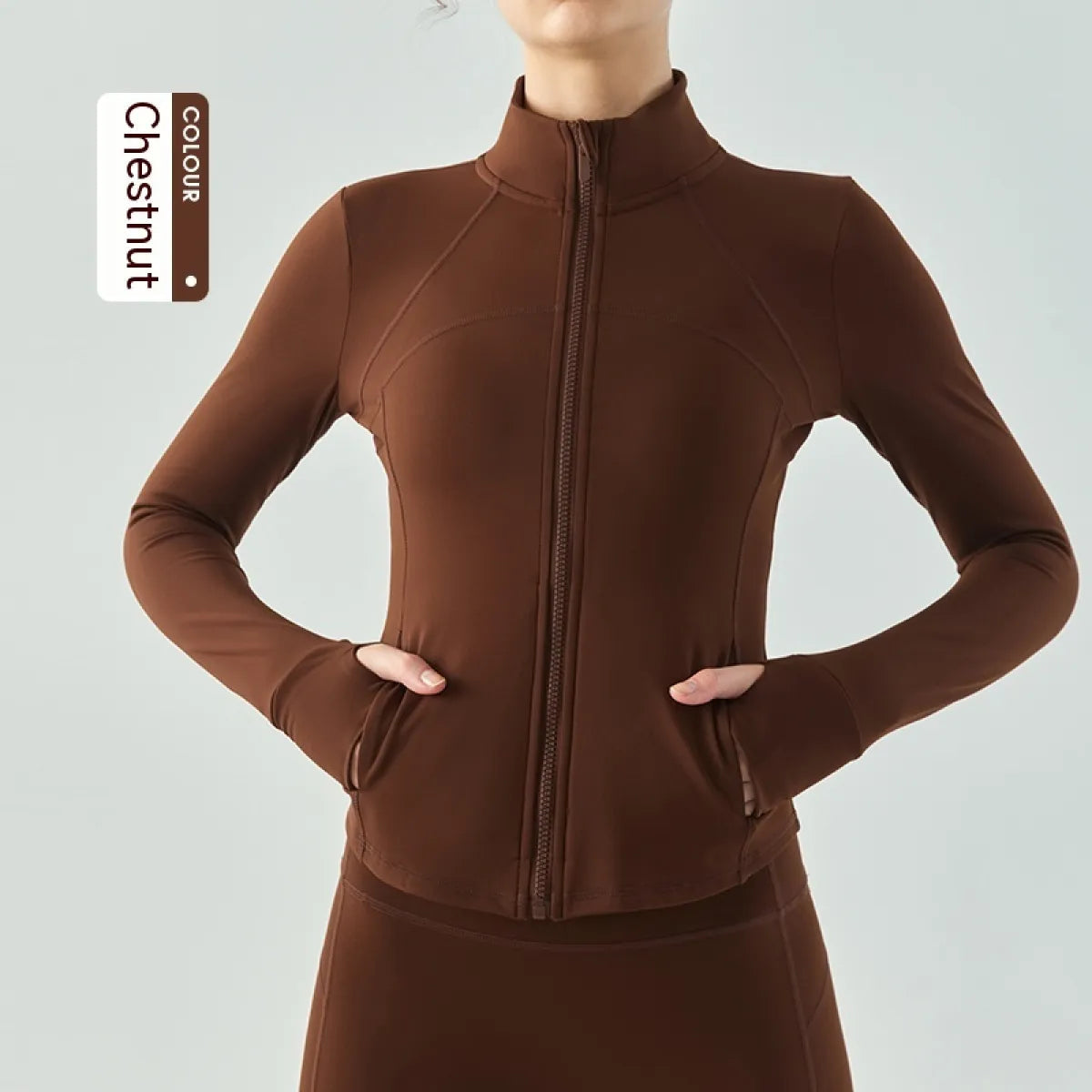 Velvet Women's Sports Jacket, Warm & Slim Fit WEM Support (www.WEM.support)