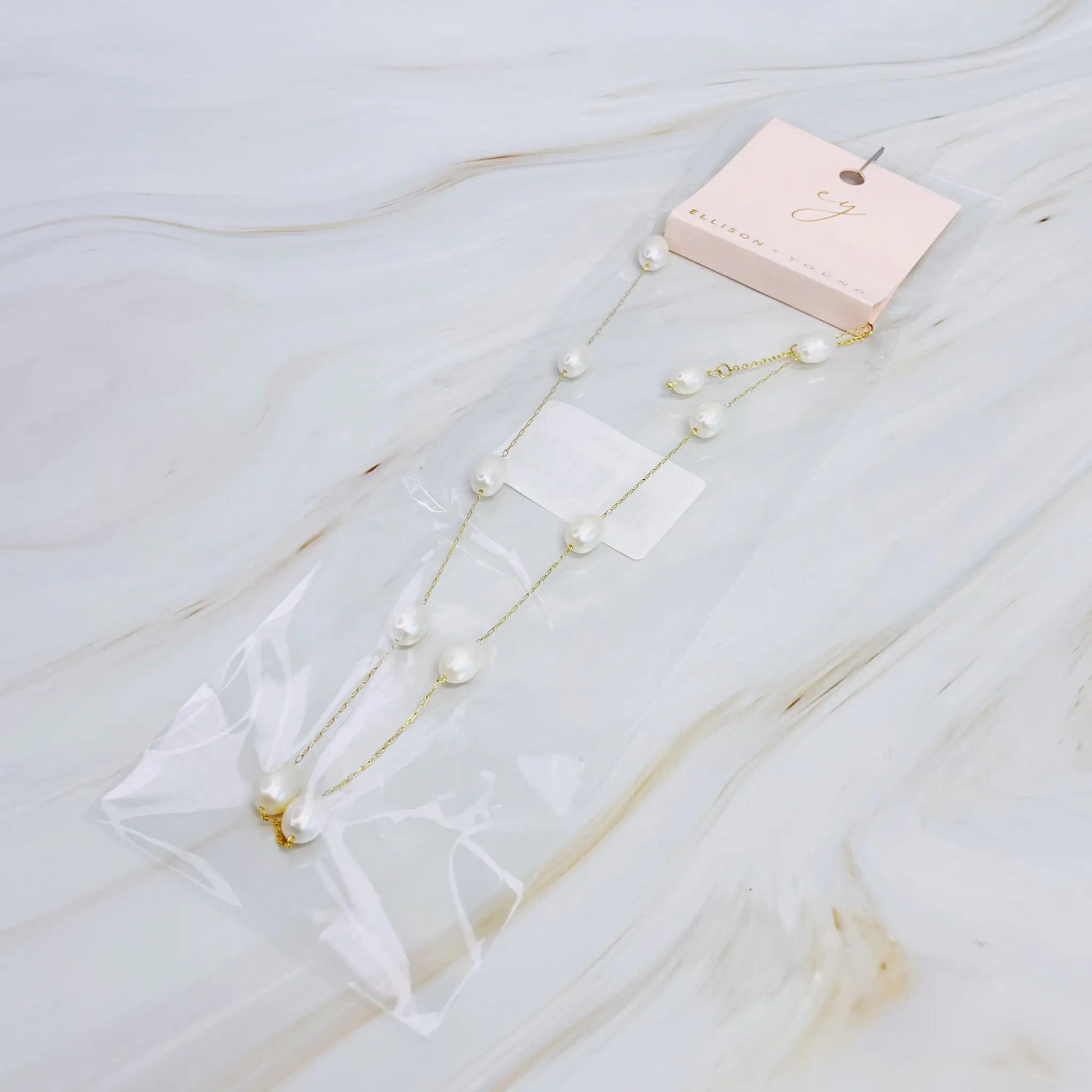 Esther Freshwater Pearl Necklace WEM Support (www.WEM.support)