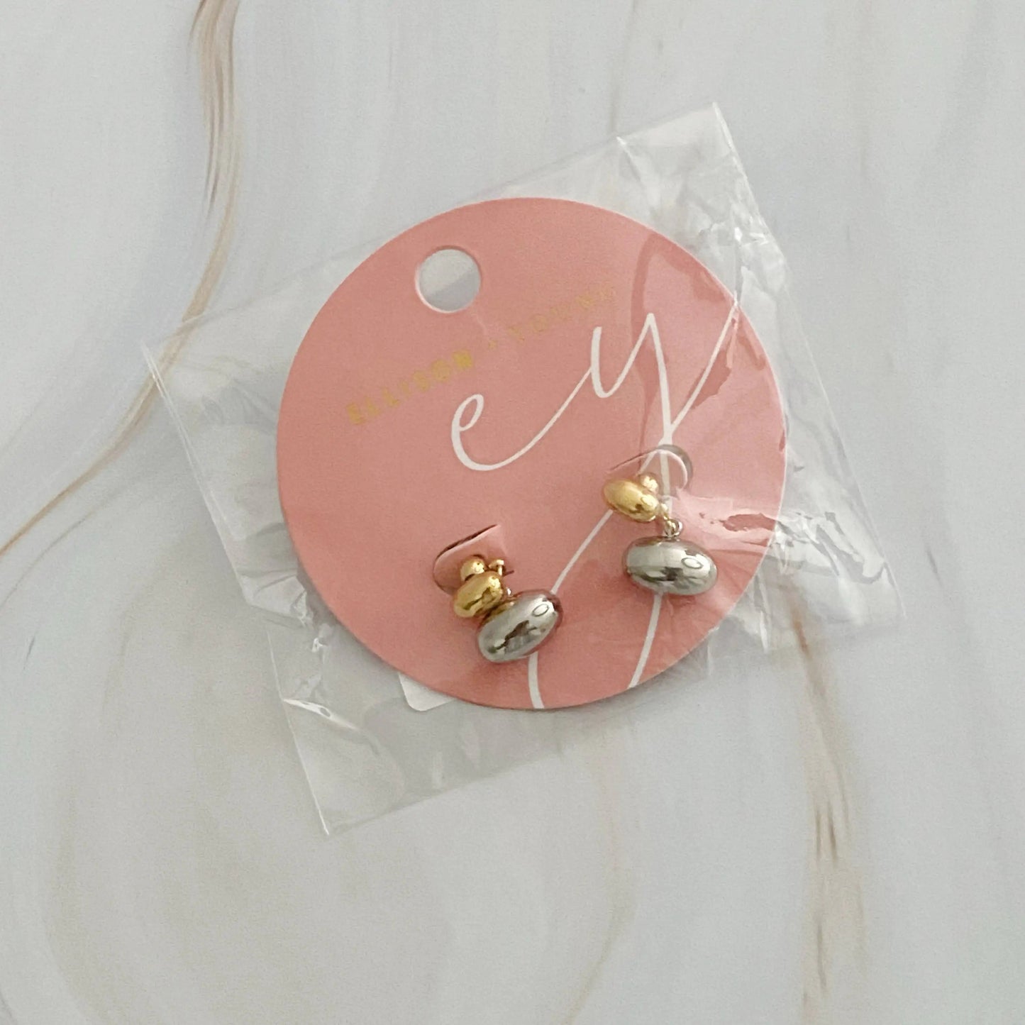 Dangling Mini Bean Earrings WEM Support (www.WEM.support)