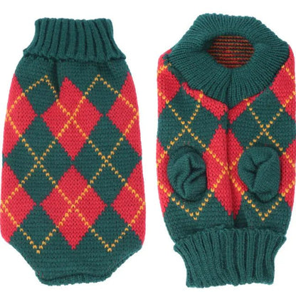 Multi Color Knitting Cat Sweater Lapel Casual - Catch Cards