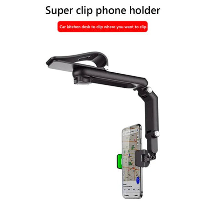 Multifunctional Vehicle Mount Sun Visor Rear Seat Shot car phone holder - Catch Cards