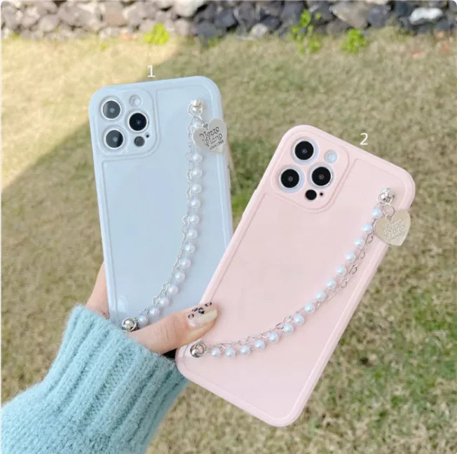 Silicone Chain Phone Case for iPhone 7/8 Plus WEM Support (www.WEM.support)