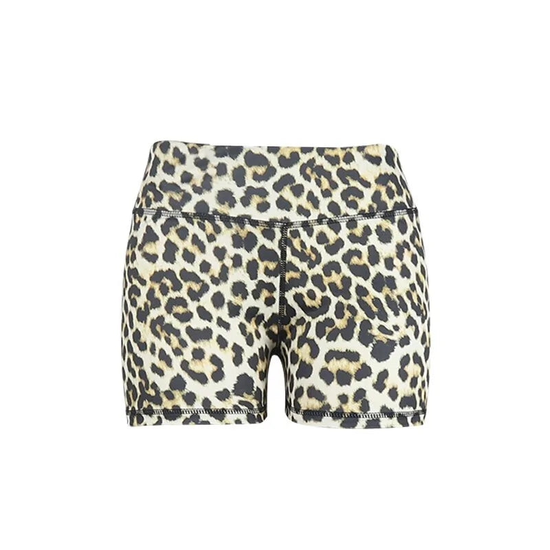 Leopard Push Up Booty Workout Shorts WEM Support (www.WEM.support)