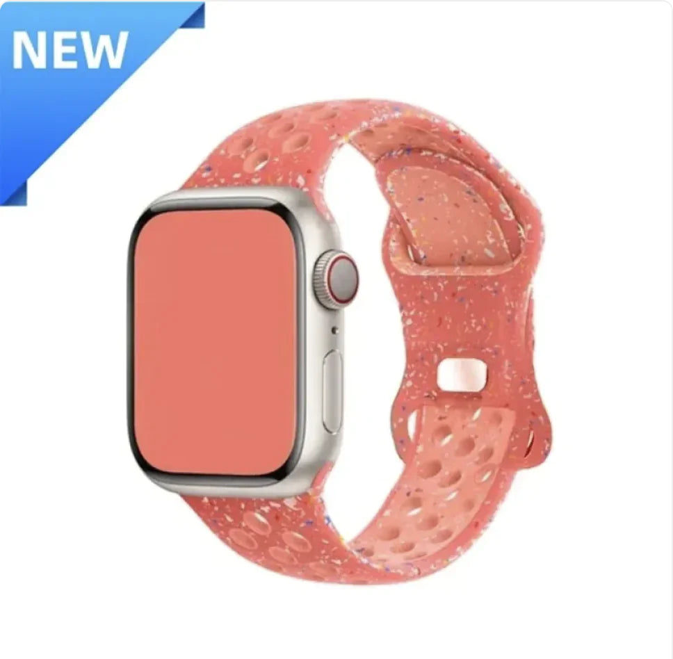 Two-Tone Silicone Sports Wristband WEM Support (www.WEM.support)