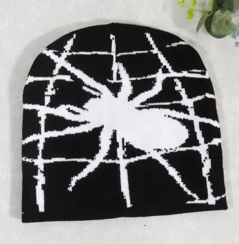 Spider Web Knitted Hat WEM Support (www.WEM.support)