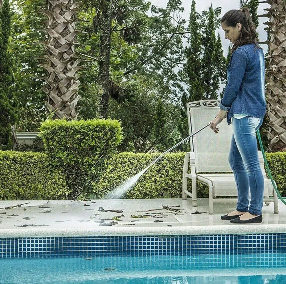 High Pressure Power Washer Water Spray Gun Nozzle Wand Attachment Garden Hose WEM Support (www.WEM.support)