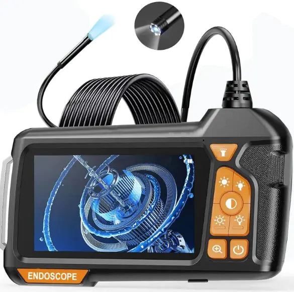 Handheld Single Lens With Screen Endoscope