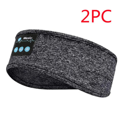 Bluetooth Sports Sleep Headband with Music WEM Support (www.WEM.support)