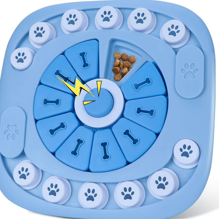 Interactive Slow Feeder Puzzle Toy for Dogs WEM Support (www.WEM.support)