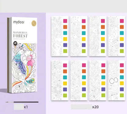 Pocket Watercolor Painting Book for Kids WEM Support (www.WEM.support)