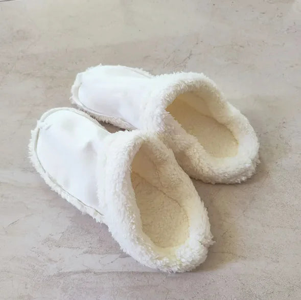Women's Thermal Cotton Slippers with Plush Liner for Crocs WEM Support (www.WEM.support)