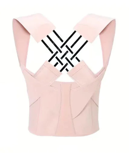 Posture Align Unisex Back Support & Chest Lift Brace WEM Support (www.WEM.support)