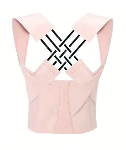 Posture Align Unisex Back Support & Chest Lift Brace WEM Support (www.WEM.support)