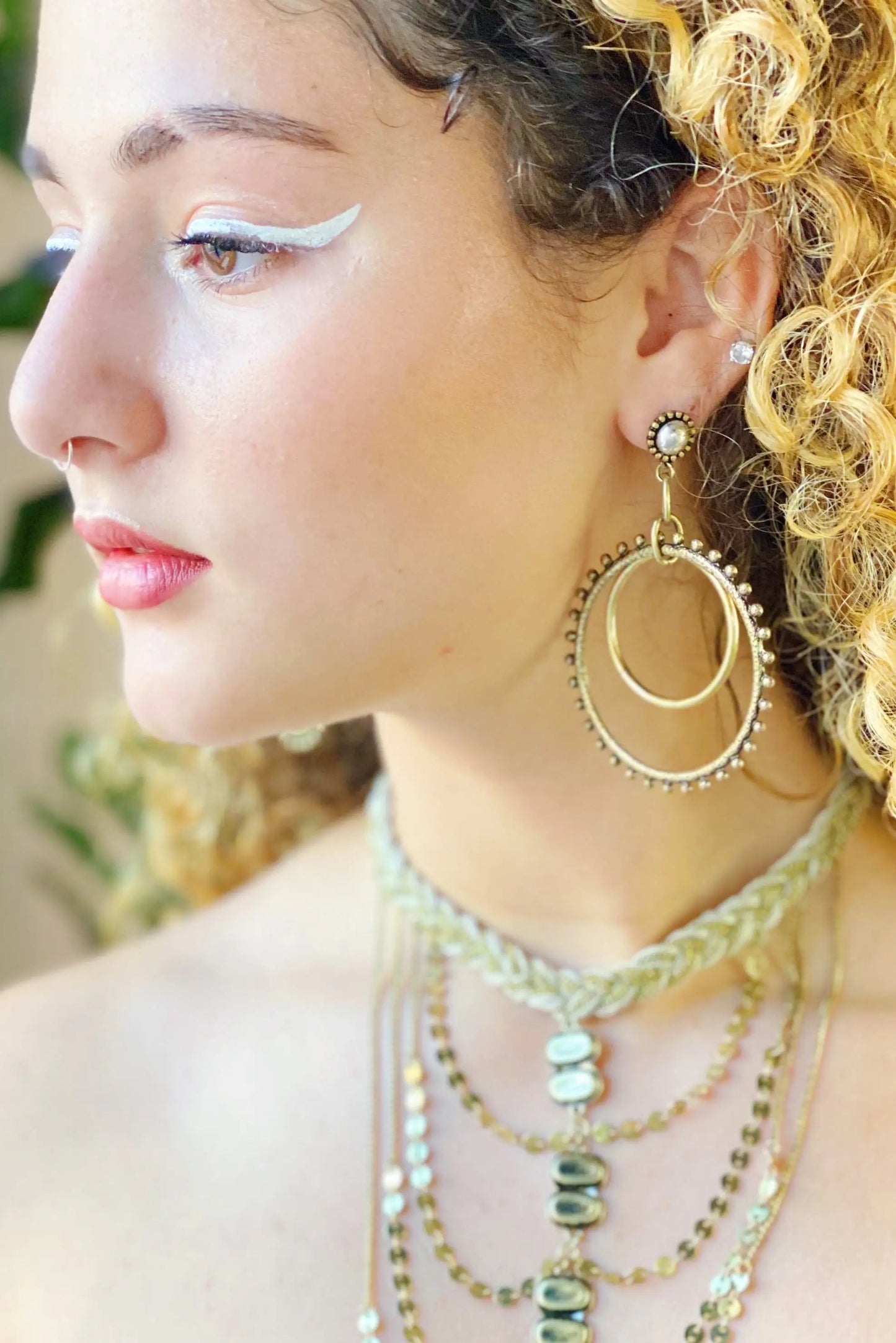 Double The Fun Hoop Earrings WEM Support (www.WEM.support)