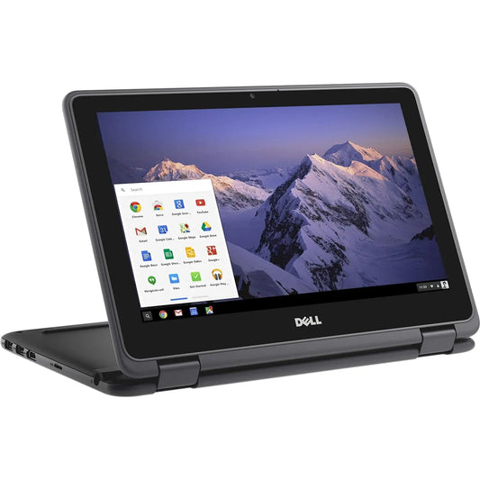 Dell Chromebook 11-3189 Intel Celeron N3060 X2 2.48GHz 2GB 16GB 11.6" Black (Renewed)