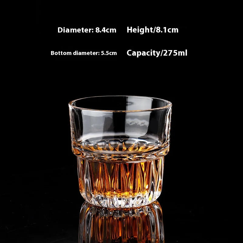 Crystal Whiskey Shot Glass Set WEM Support (www.WEM.support)