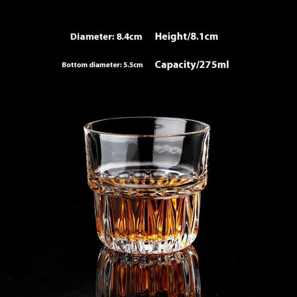 Crystal Whiskey Shot Glass Set WEM Support (www.WEM.support)