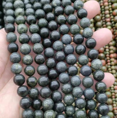 Natural Tiger Stone Powder with Amethyst and Lapis - Catch Cards