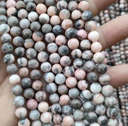 Natural Tiger Stone Powder with Amethyst and Lapis - Catch Cards