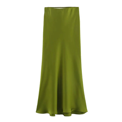 Women's Satin Skirt HejK.com