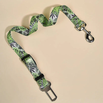 Nylon Dog Car Seat Belt with Hand Holding Rope HejK.com Marketplace LLC