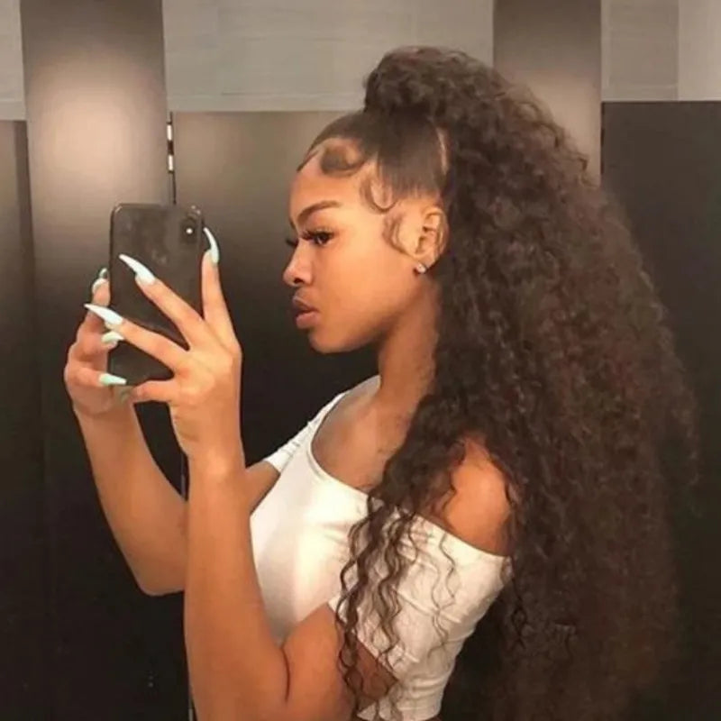 African Style Explosive Head Long Curly Wig WEM Support (www.WEM.support)