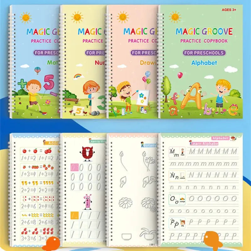 Reusable Magic Copybook WEM Support (www.WEM.support)