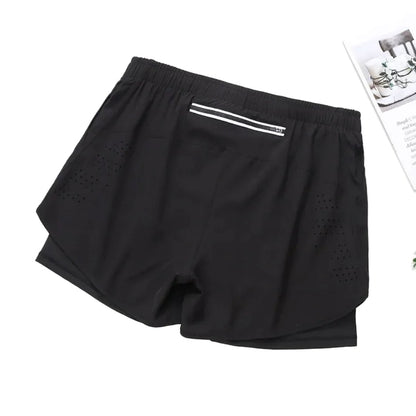 Men's Double-Layer Sports Shorts HejK.com