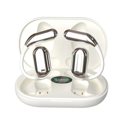 LED Display Bluetooth Ear-mounted Headset WEM Support (www.WEM.support)