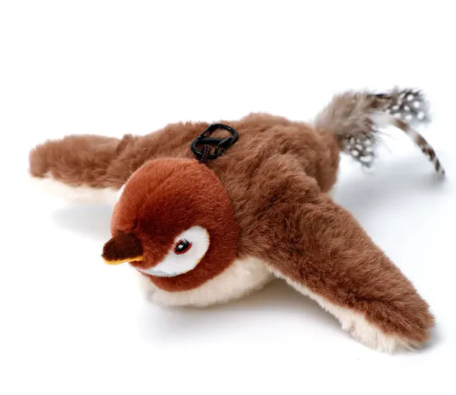 Winged Bird & Fish Sound Plush Toy WEM Support (www.WEM.support)