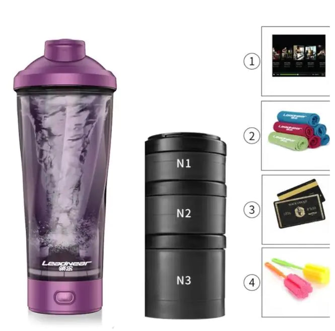 Shaking Cup Protein Fitness Portable Exercise WEM Support (www.WEM.support)