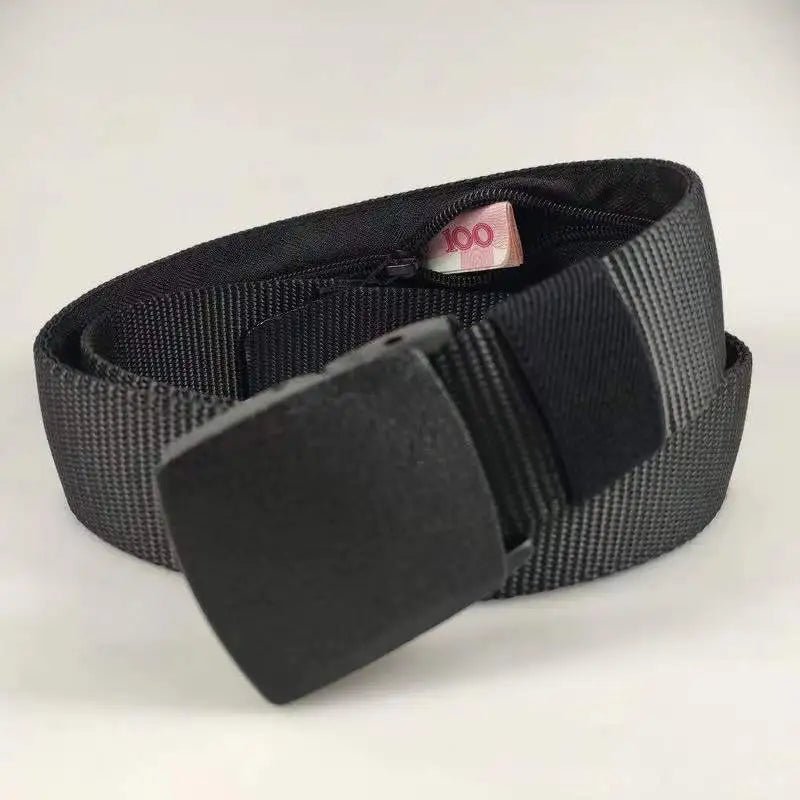 Nylon Zipper Travel Money Belt - Catch Cards