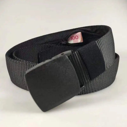 Nylon Zipper Travel Money Belt - Catch Cards