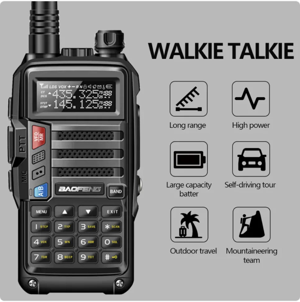 UV10R FM Walkie-Talkie WEM Support (www.WEM.support)