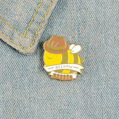 Bee Haw Brooch WEM Support (www.WEM.support)
