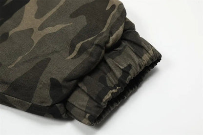 American Retro Camouflage Hooded Cotton Jacket For Men WEM Support (www.WEM.support)