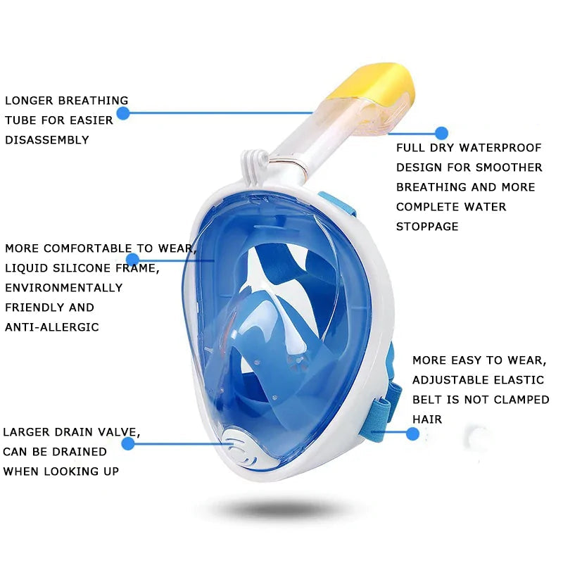 Anti-Beschlag Schnorchelmaske WEM Support (www.WEM.support)