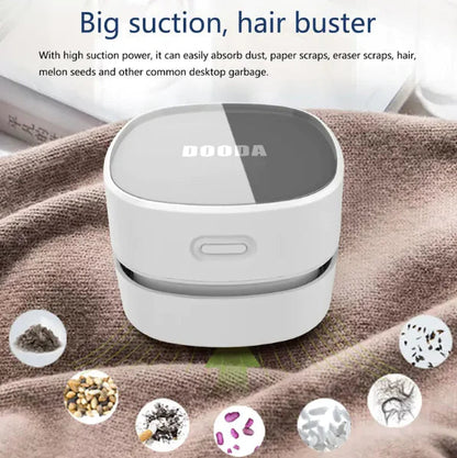 Portable Automatic Desktop Vacuum Cleaner HejK.com