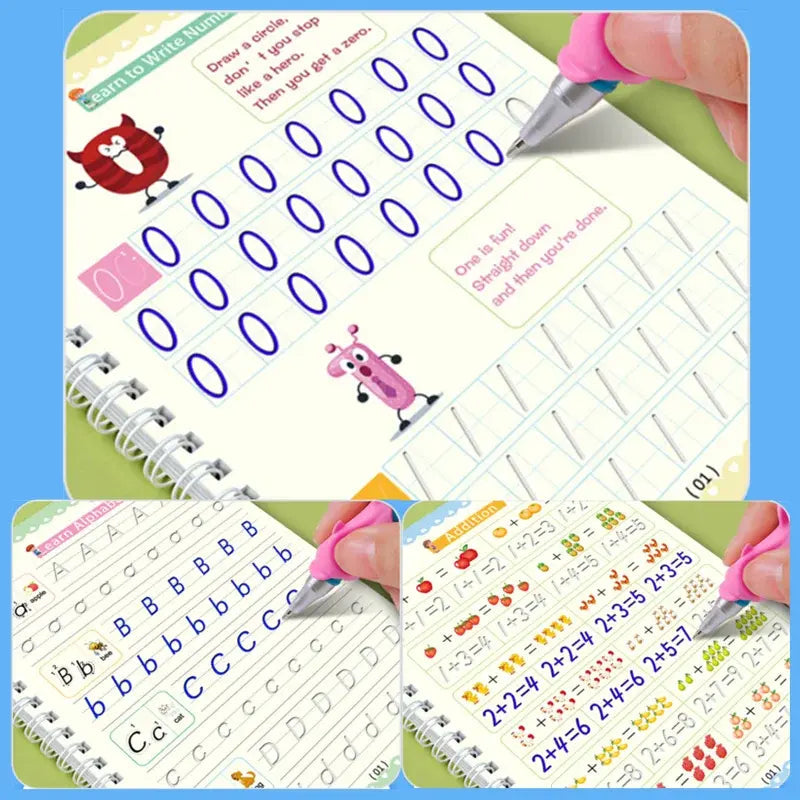 Reusable Magic Copybook WEM Support (www.WEM.support)