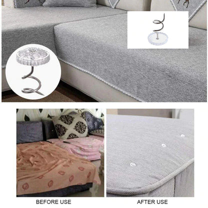 50 Pcs Upholstery Tacks Headliner Pins Clear Heads Twist Bed Fabric Sofa Chair WEM Support (www.WEM.support)