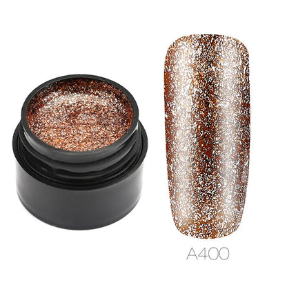 Hybrid Varnishes Gel Nail Polish Set Glitter WEM Support (www.WEM.support)