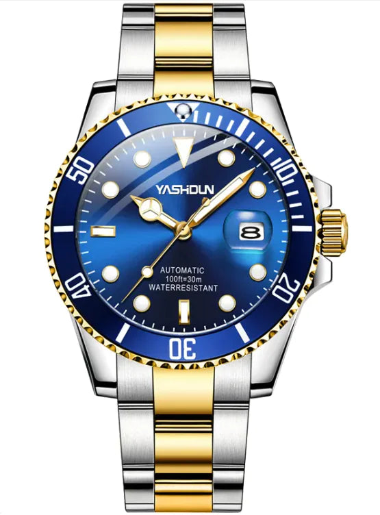 Modern Skeleton Steel Watch WEM Support (www.WEM.support)