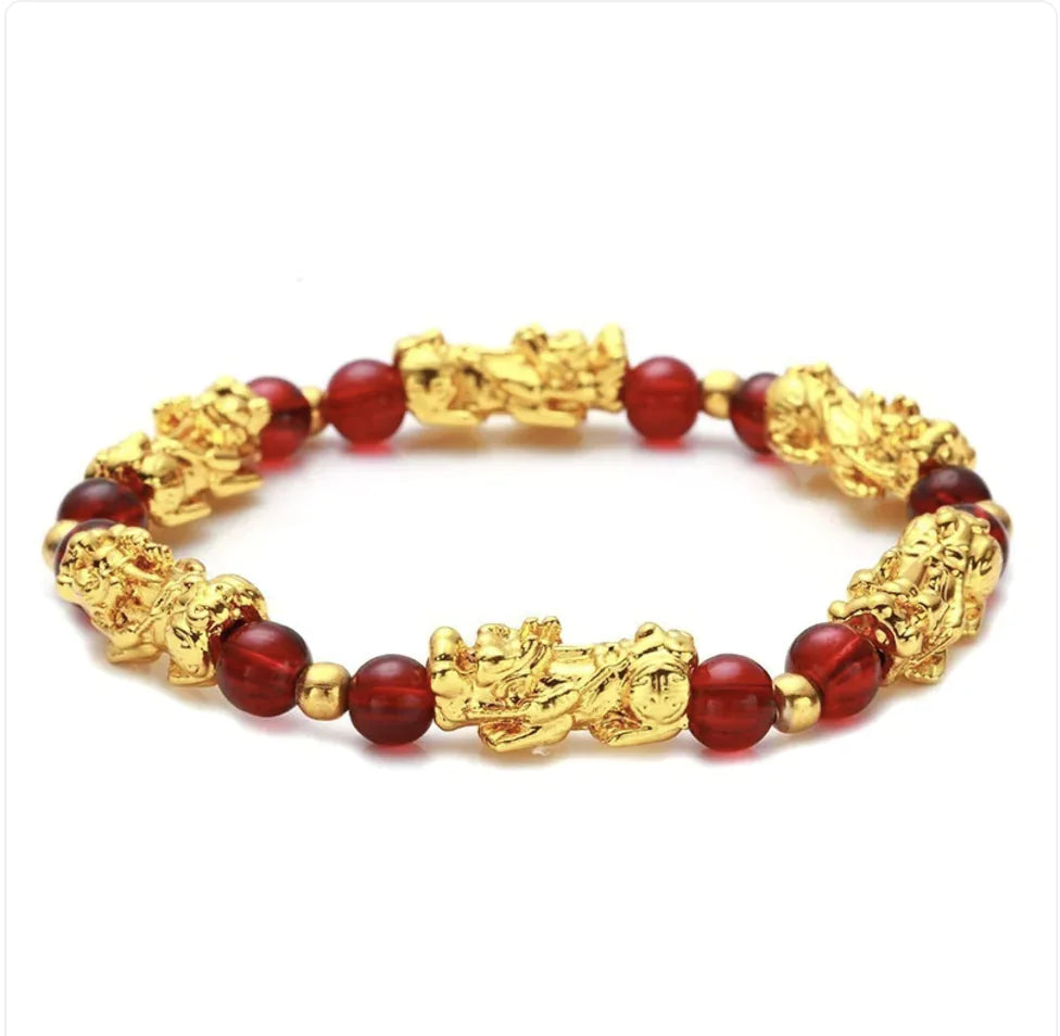 Vietnam Sand Gold Obsidian Bracelet for Men and Women WEM Support (www.WEM.support)